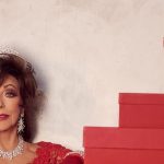 Джоан Коллинз в праздничной рекламной кампании Valentino