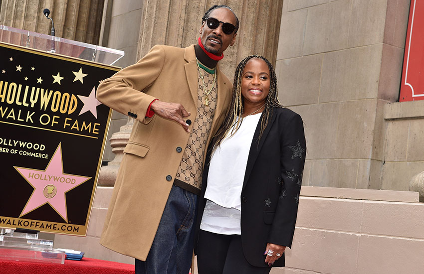 Снуп Догг с женой Шанти Снуп Догг с женой Шанти