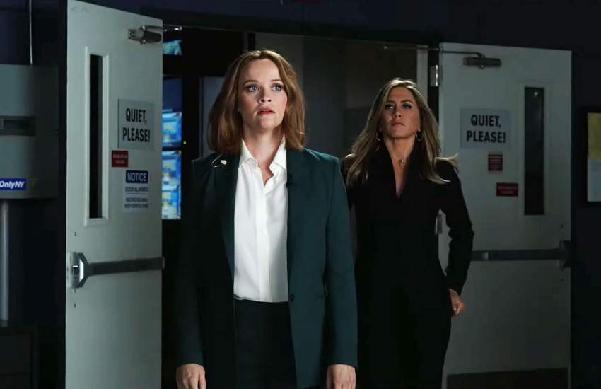 Утреннее шоу сериал кадр из фильма риз уизерспун дженнифер энистон Утреннее шоу сериал кадр из фильма риз уизерспун дженнифер энистон