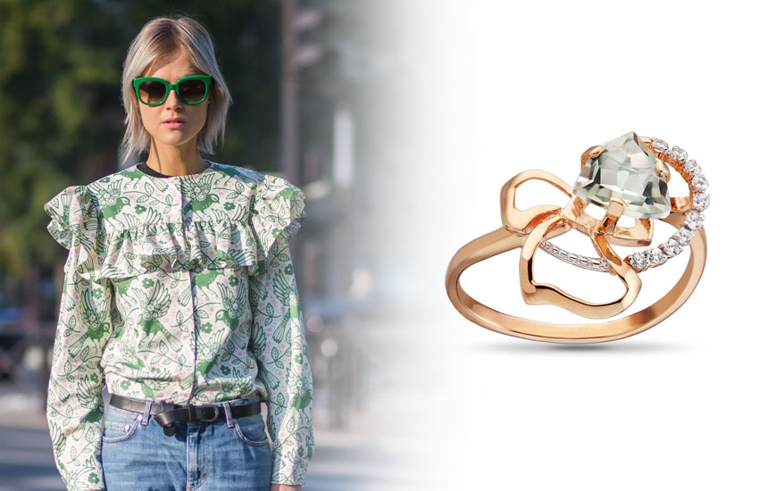 Тихий рассвет цвет года 2020 тренды мода советы кольцо