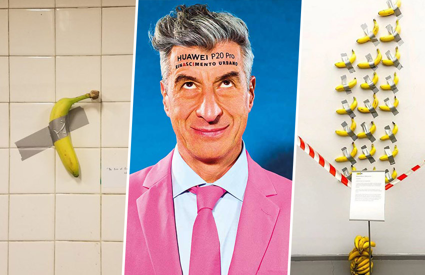 Инсталляция «Комендиант» скандально известного итальянского художника Мауриццио Каттелана  Инсталляция «Комендиант» скандально известного итальянского художника Мауриццио Каттелана