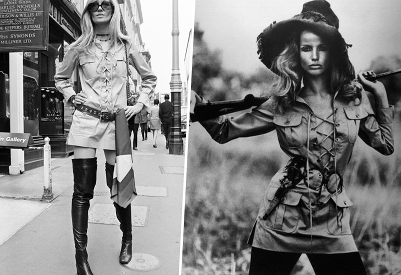 Ив-Сен Лоран - стиль сафари Ив-Сен Лоран - стиль сафари