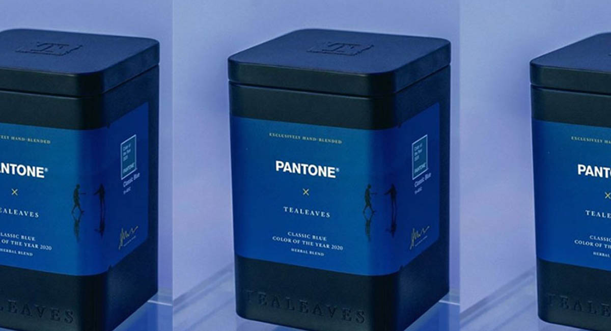 Синие сумерки в чашке: Pantone выпустил чай в честь официального цвета 2020 года