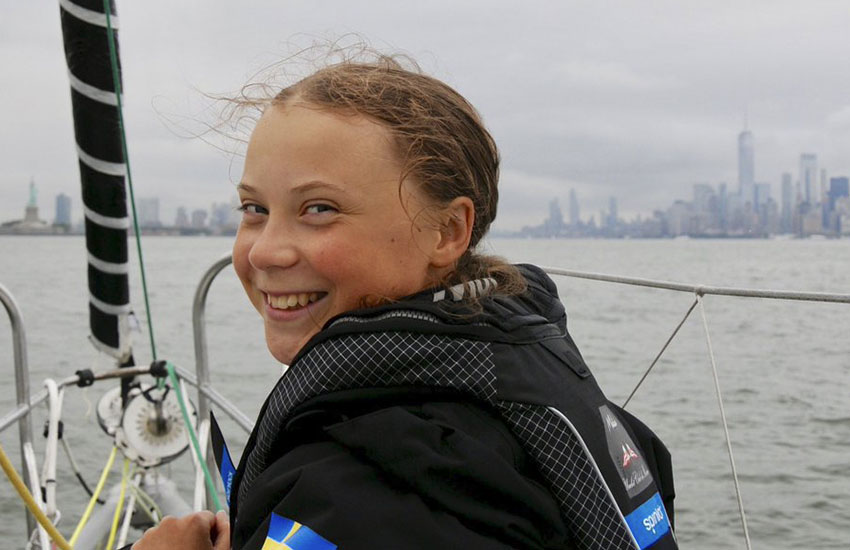 Гретf Тунберг. 16-летняя школьница стала самой юной персоной года за всю историю журнала 