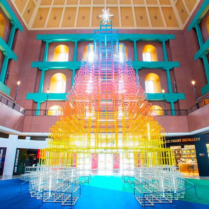 Новогодняя решетка (Сингапур)