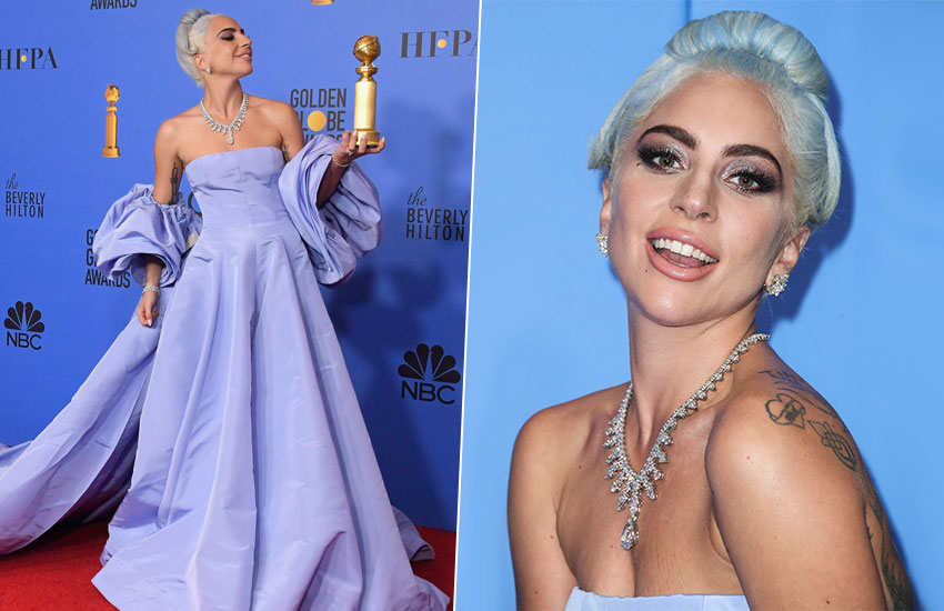 Золотой глобус 2019 Леди Гага Золотой глобус 2019 Леди Гага
