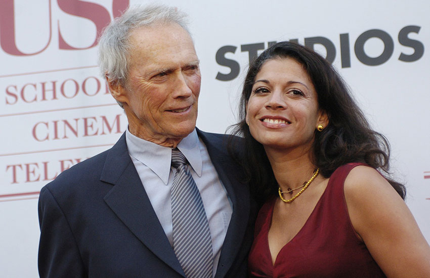 Клинт Иствуд и Дина Руиз Клинт Иствуд и Дина Руиз