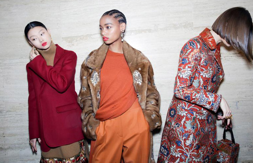 Показ коллекции Оскара де ла Рента во время Недели моды в Нью-Йорке. 12 февраля 2019 года. Фотограф – Гайа Скуарси.