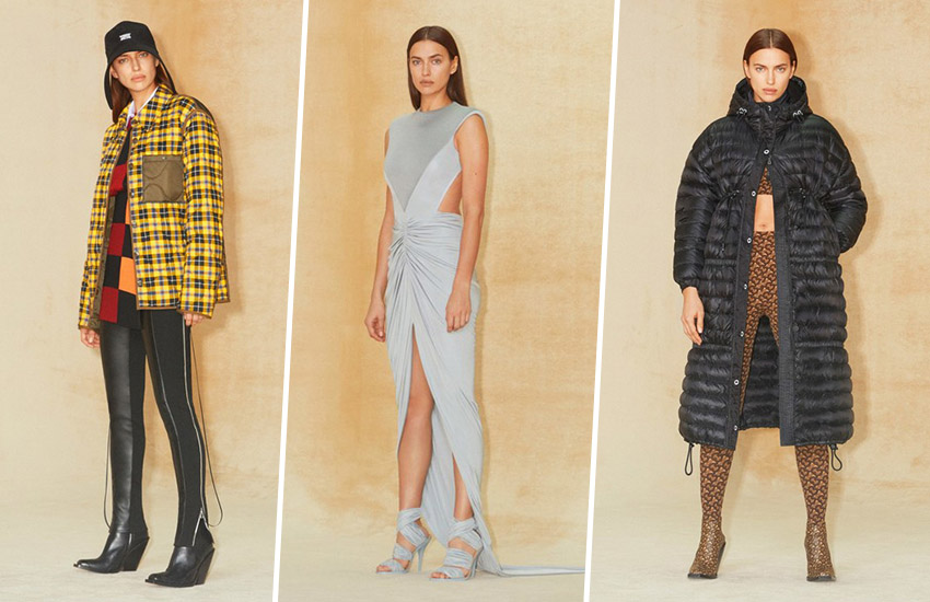 Ирина Шейк Burberry Риккардо Тиши