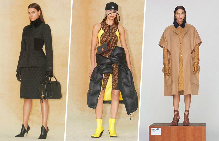 Ирина Шейк Burberry Риккардо Тиши