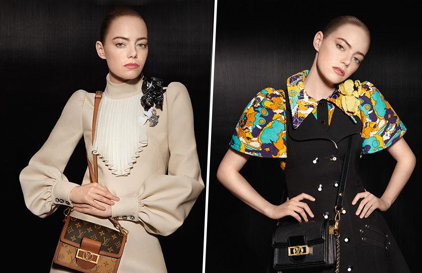 новая весенне-летняя коллекция Louis Vuitton Эмма Стоун