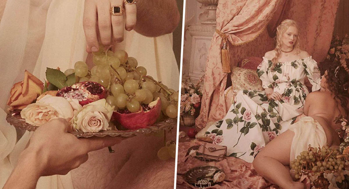 Dolce & Gabbana сняли новую кампанию по мотивам Рубенса
