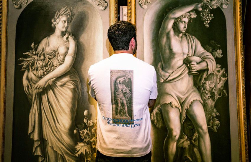 Christie’s бренд Highsnobiety на аукционе Sotheby’s Old Masters итальянские и голландские художники Дэвид Поллак коллекция уличная одежда с принтами картины художников фламандской и голландской школы