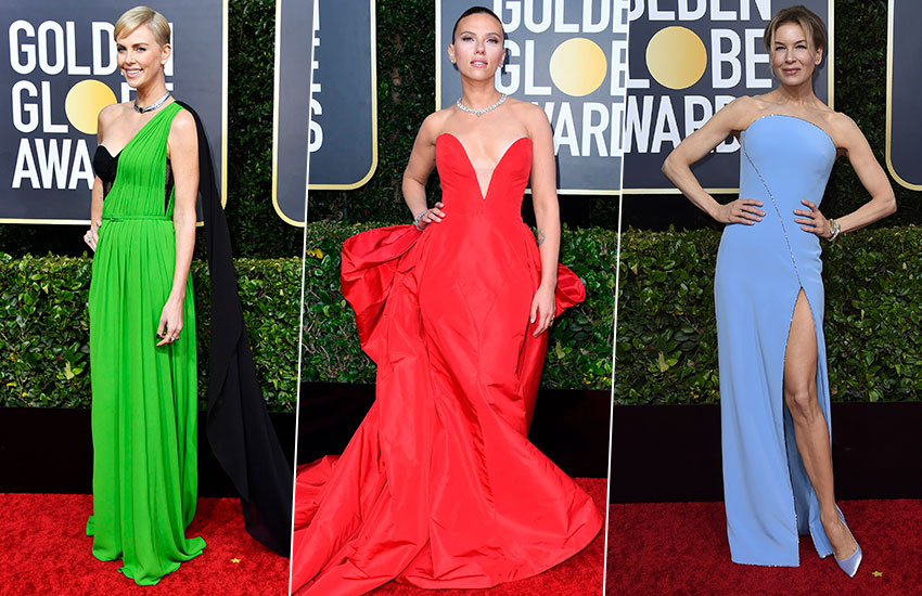 Шарлиз Терон Скарлетт Йоханссон Рене Зеллвегер Золотой глобус – 2020