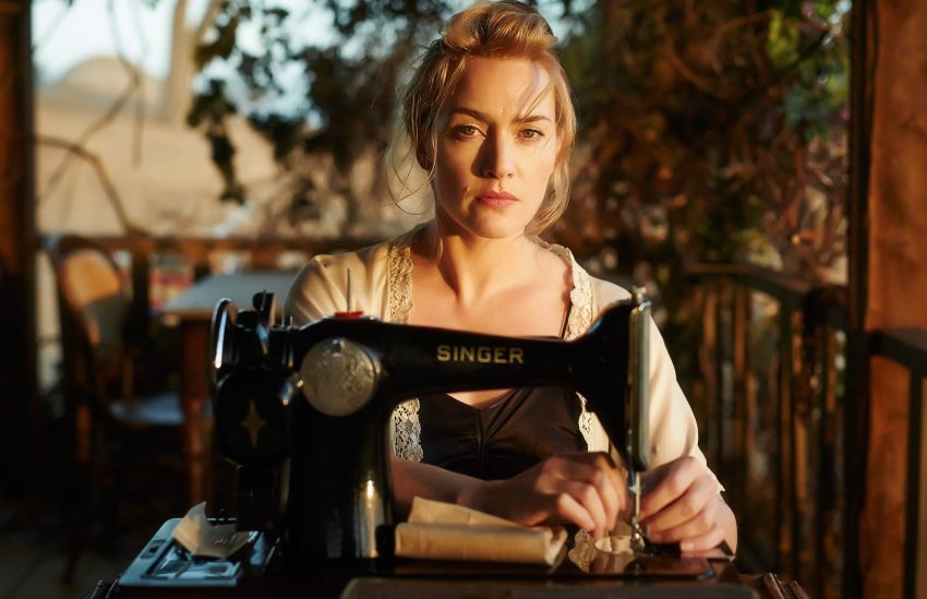 женщина шьет Кейт Уинслетт кадр из фильма
