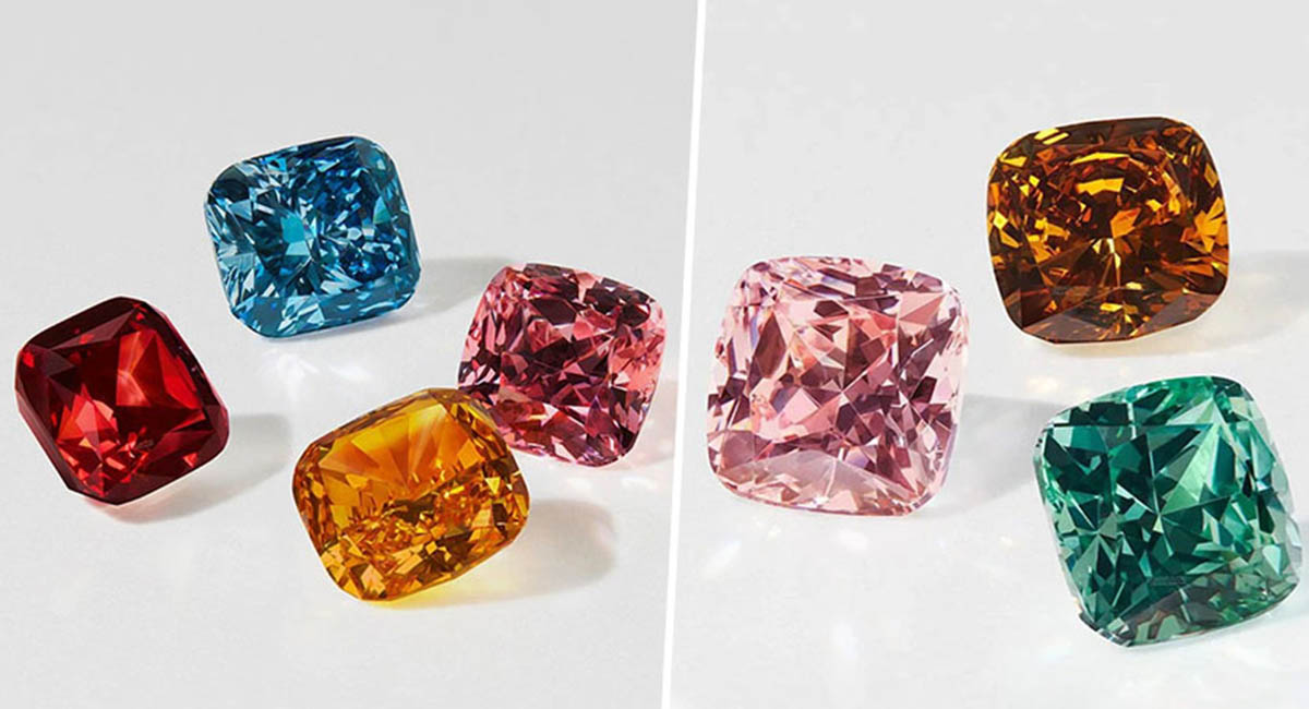 Swarovski представил коллекцию разноцветных искусственных бриллиантов