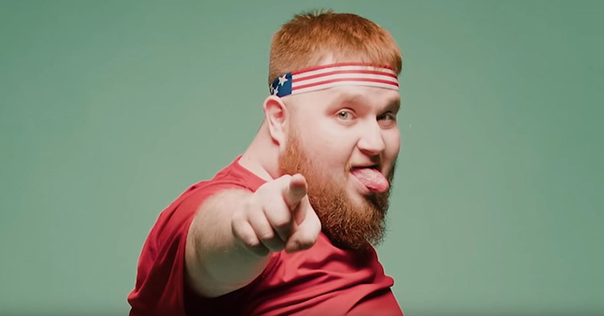 кадры из разминки Дмитрия Красилова