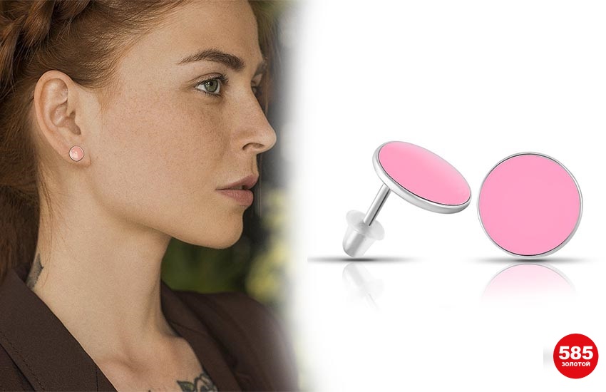 пусеты серьги стиль мода тренды аксессуары украшения девушка 585 золотой