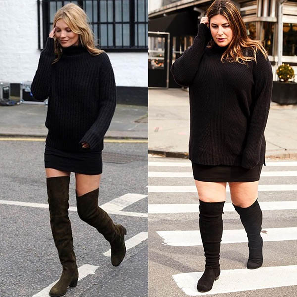 Plus-size модель Кэти Стурино