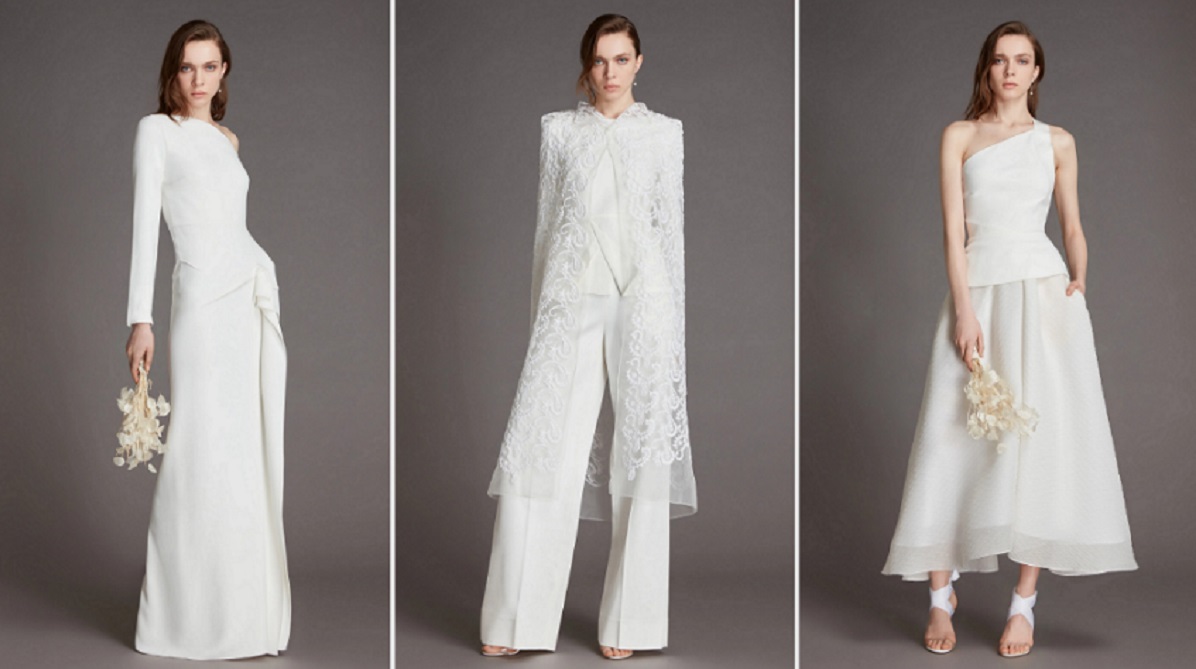 Ролан Муре представил коллекцию свадебных платьев Roland Mouret White 2021