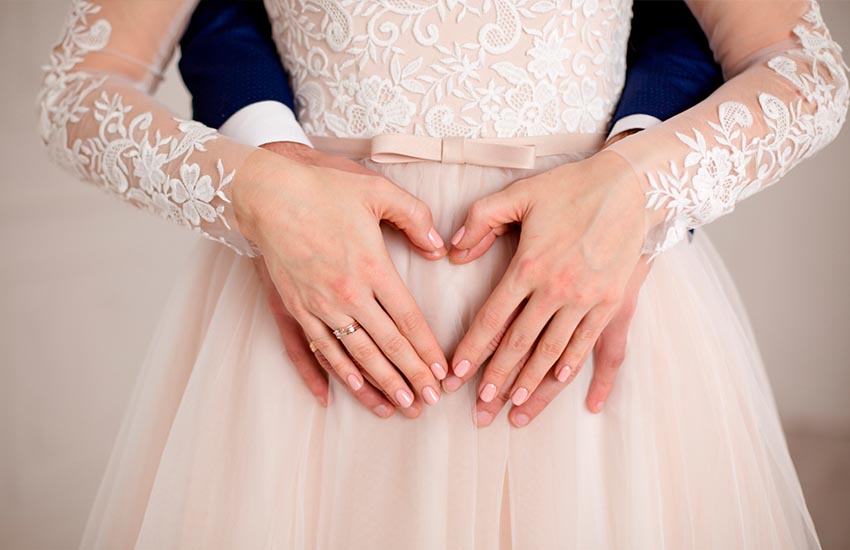 Свадьба будущей мамы: особенности торжества с невестой в положении