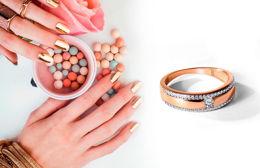 тренды маникюра осень 2020 украшение кольцо 585 золотой тренды маникюра осень 2020 украшение кольцо 585 золотой