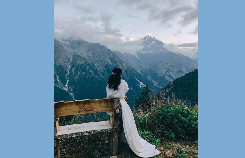 самая высокогорная свадьба в истории
