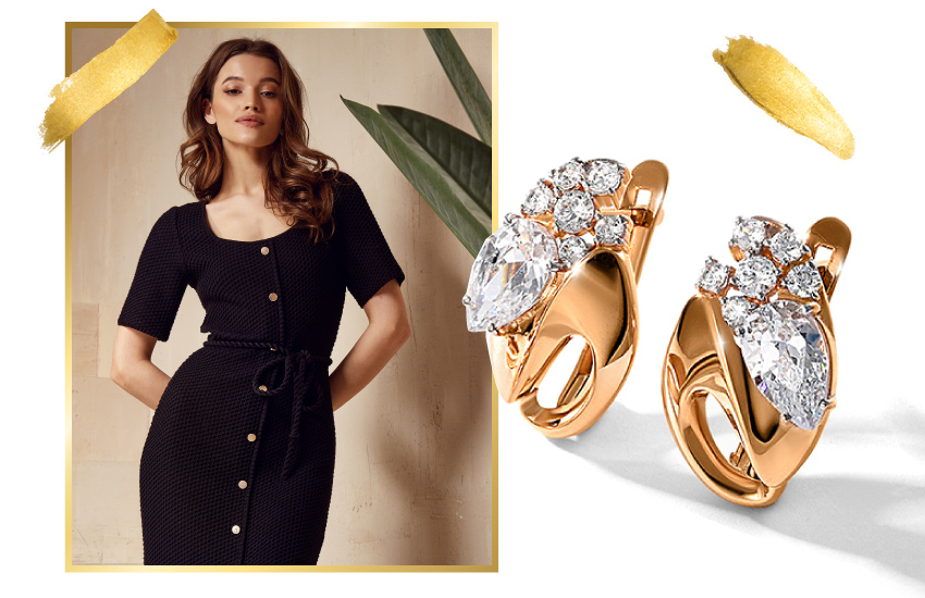 платье-футляр, базовый гардероб, зима, чек-лист, одежда, советы стилиста, серьги