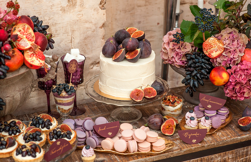 фрукты инжир виноград гранат тарты десерты из сухофруктов кэнди-бар