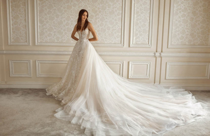 свадебная коллекция galia lahav свадебное платье девушка