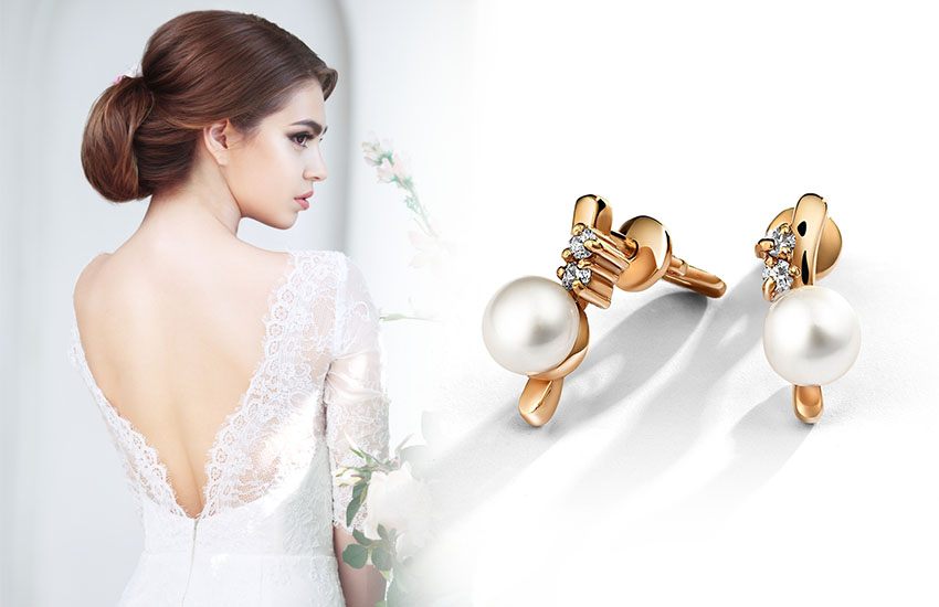 585 Золотой, свадьба 2021, свадебные платья, тренды, серьги