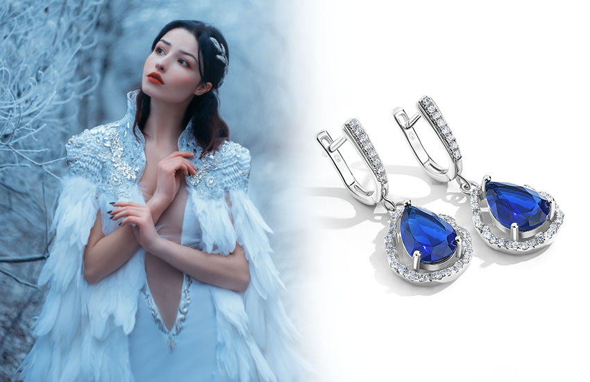 невеста зимняя свадьба ювелирные украшения 585 золотой 