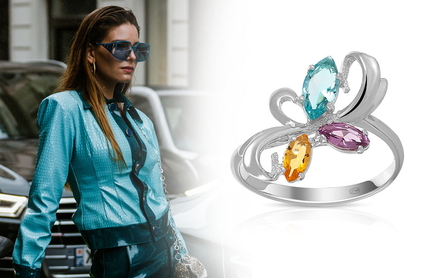 585*Золотой, советы, стиль, мода, яркие цвета, кольцо, сочетание цветов