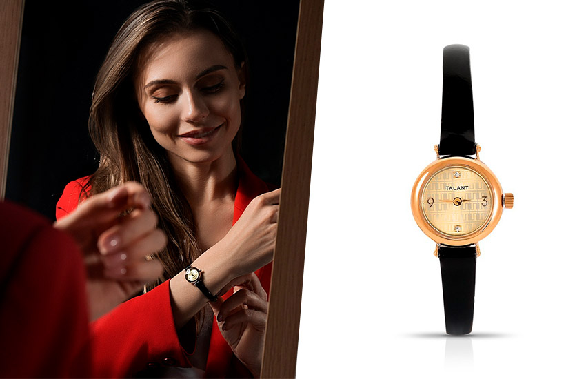 585*Золотой, часы, TALANT, осень-зима 2020, тренды