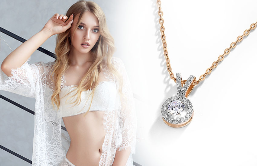 585 Золотой, аксессуары для невесты, белье, свадебный стиль, свадьба, советы, подвеска