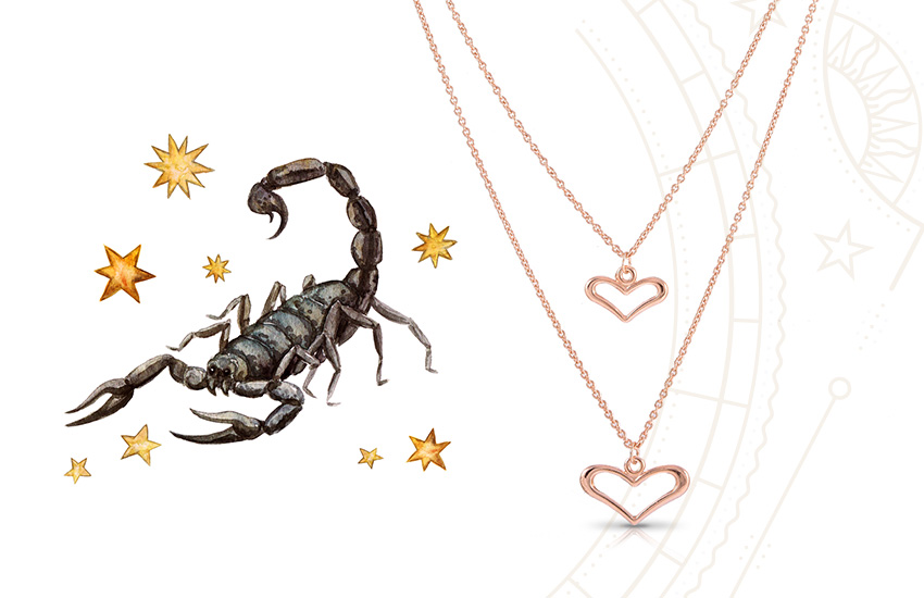 гороскоп на ноябрь скорпион ювелирные украшения 585 золотой колье