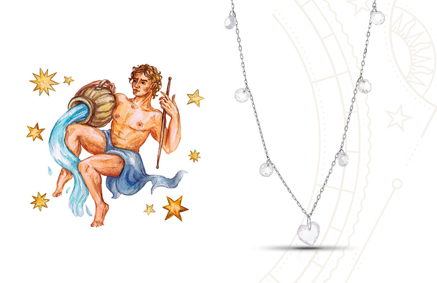 гороскоп на ноябрь водолей ювелирные украшения 585 золотой колье
