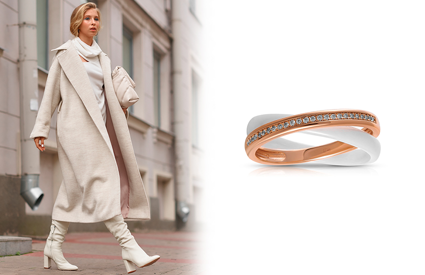 585 Золотой, цвета, зима, стиль, тренд, мода, кольцо