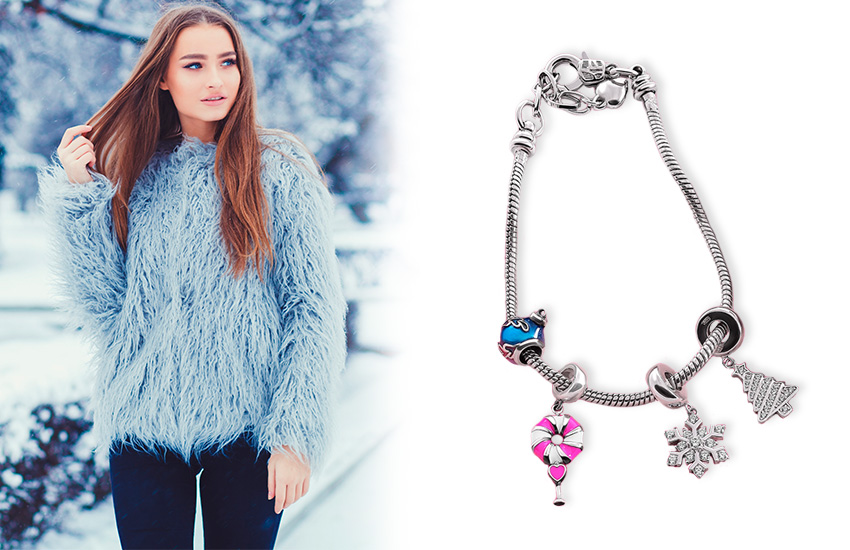 585 Золотой, зима, Новый год, тренды 2021, стиль, подвески-шармы