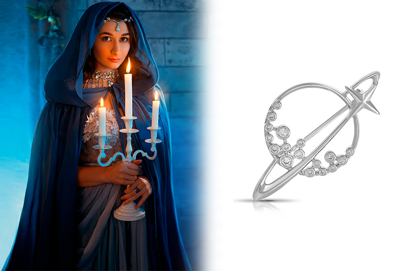 585 Золотой, советы астролога, астрологический прогноз 2021, созвездия, брошь