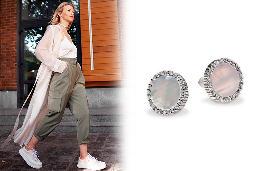 585 золотой, самоизоляция, тренды, стиль, мода, серьги