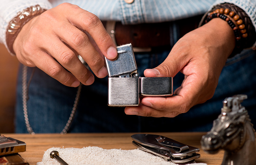 585 Золотой, бренд, Zippo, история, интересное, подарок