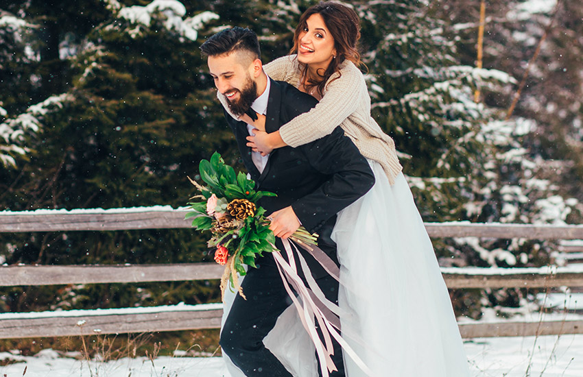 585 Золотой, зимняя свадьба, свадьба зимой, невеста, образ