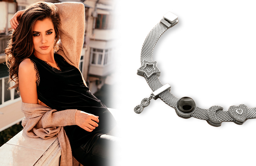 585 Золотой, история украшений, шарм, купить подарок, подарок для девушки, браслет