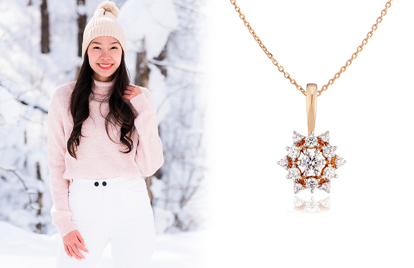 585 Золотой, зима, Новый год, тренды 2021, стиль, подвеска