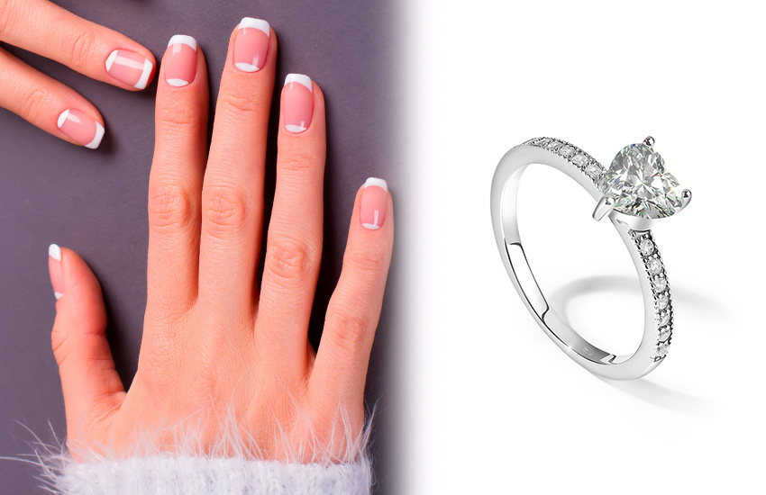 585 золотой, тренды, маникюр, стиль, мода, кольцо