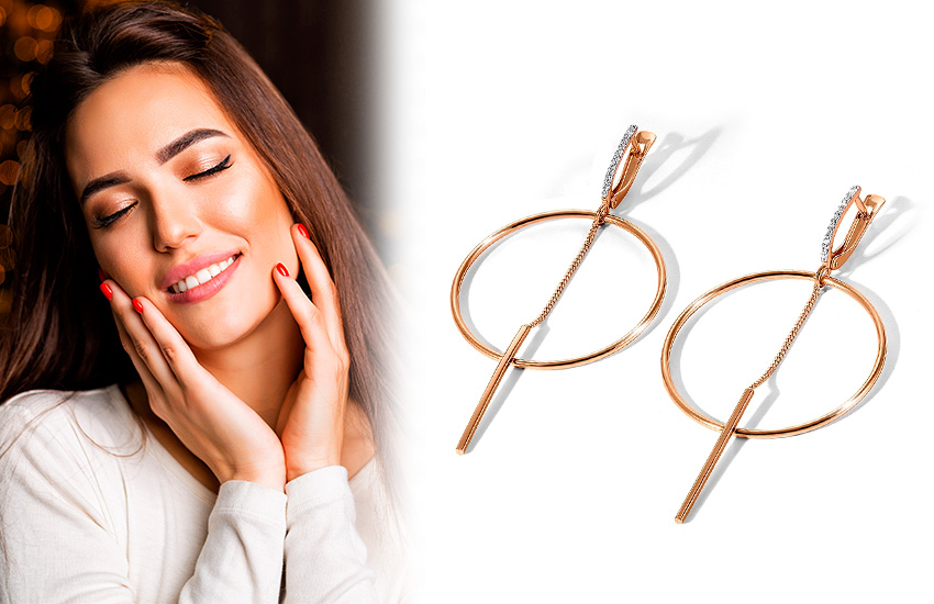 Макияж, Новый год 2021, советы визажиста, бьюти, тренды, 585 золотой, серьги