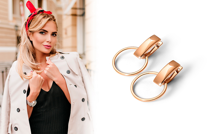 Укладка, тренды, стиль, советы стилиста, 585 Золотой, серьги