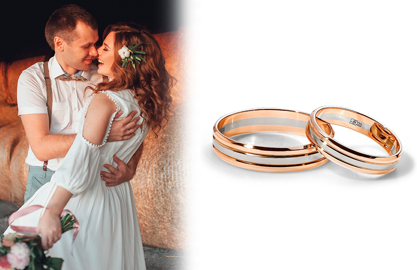 585*Золотой, свадебные тренды, свадебный стиль, casual, образ невесты, образ жениха, кольцо