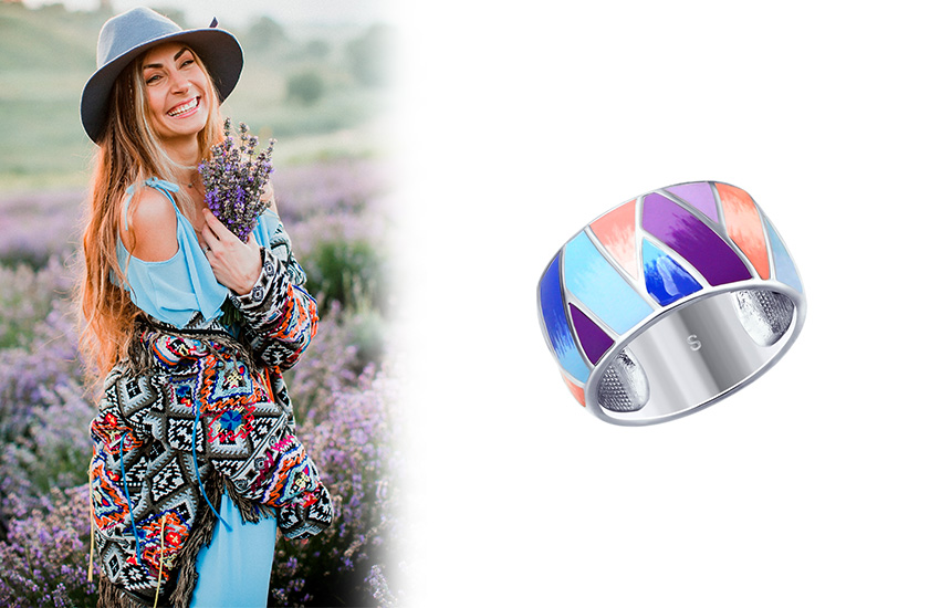 Пэчворк, тренды, советы стилиста, 585 золотой, кольцо